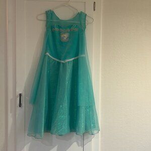 Girls Frozen Elsa Princess Dress